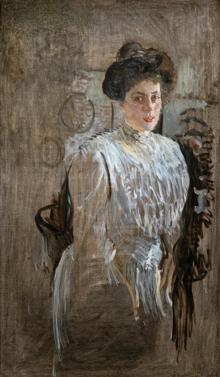 Portræt af Margarita Kirilovna Morozova af Valentin Aleksandrovich Serov