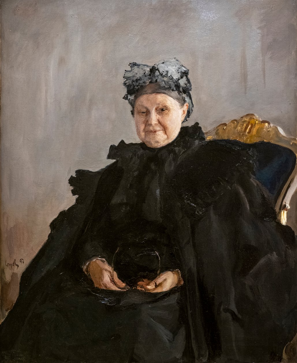 Portræt af Maria Fyodorovna Morozova af Valentin Aleksandrovich Serov