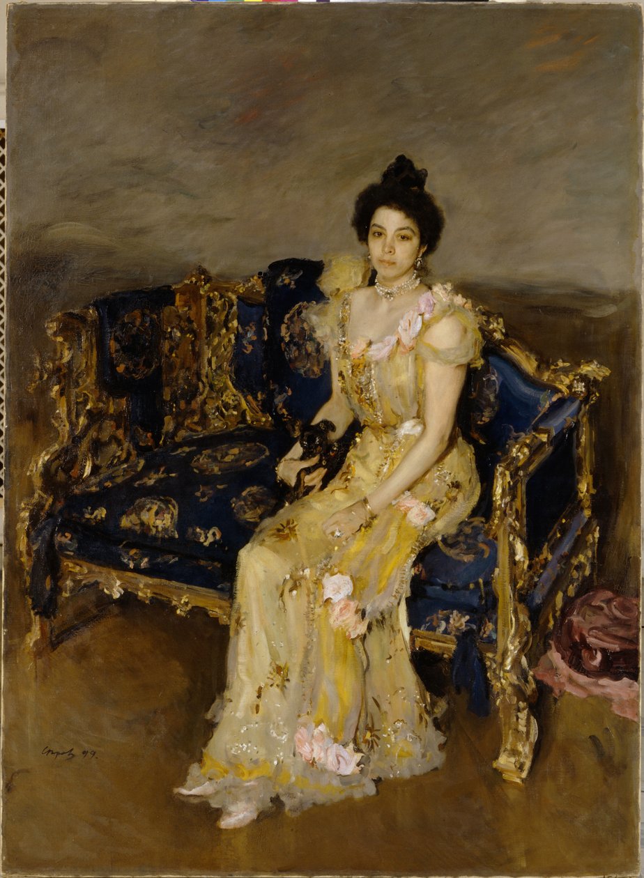 Portræt af Sofia Botkina, 1899 af Valentin Aleksandrovich Serov