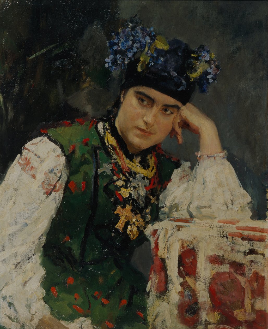 Portræt af Sofia Dragomirov, 1889 af Valentin Aleksandrovich Serov