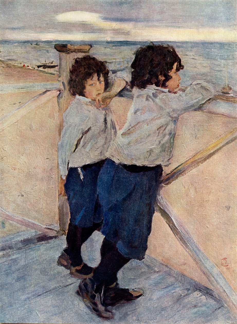 Børn, 1899, 1939. af Valentin Aleksandrovich Serov