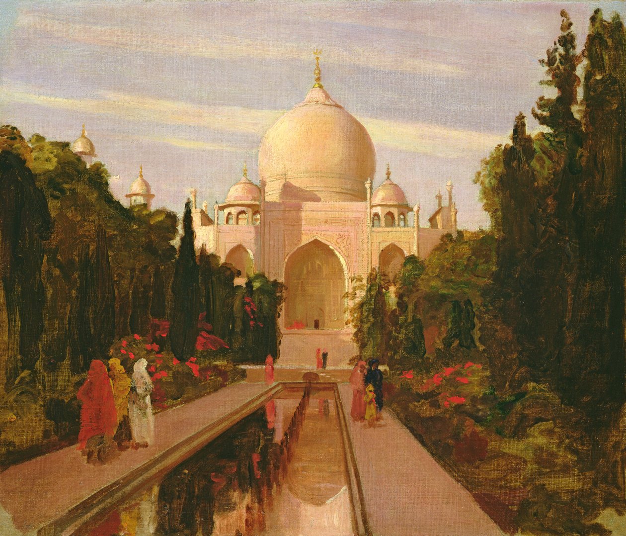 Taj Mahal, 1877 af Valentine Cameron Prinsep