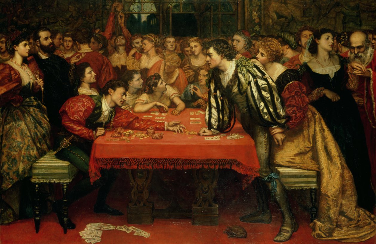 Et venetiansk spillehus i det sekstende århundrede af Valentine Cameron Prinsep