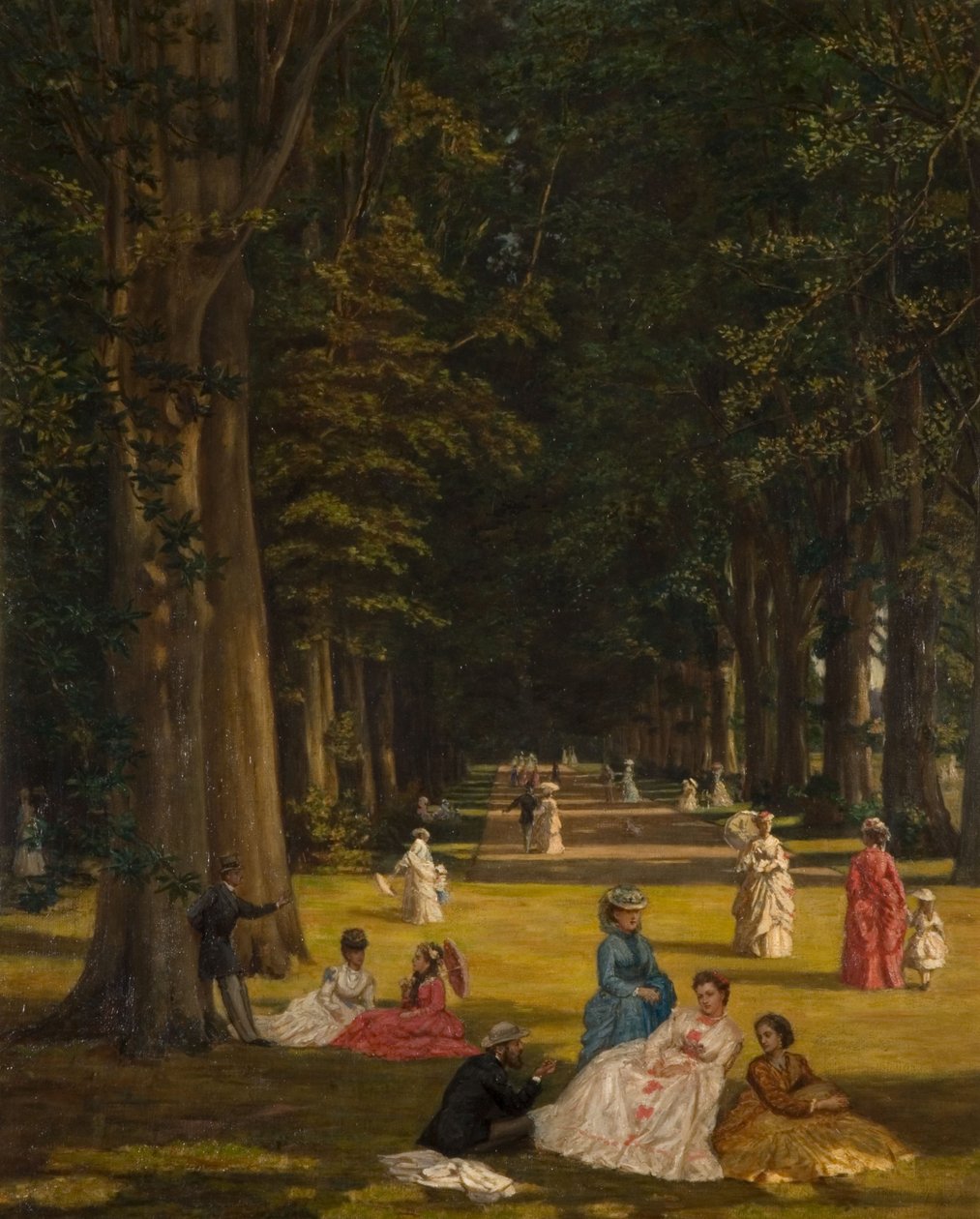 The Avenue, Wilderness, Kent af Valentine Cameron Prinsep