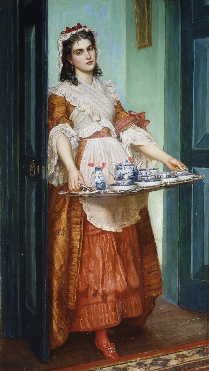 Retten med te, af Valentine Cameron Prinsep