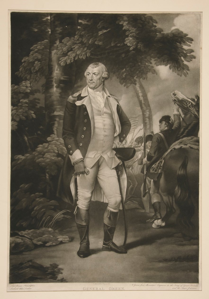 General Nathanael Greene af Valentine Green