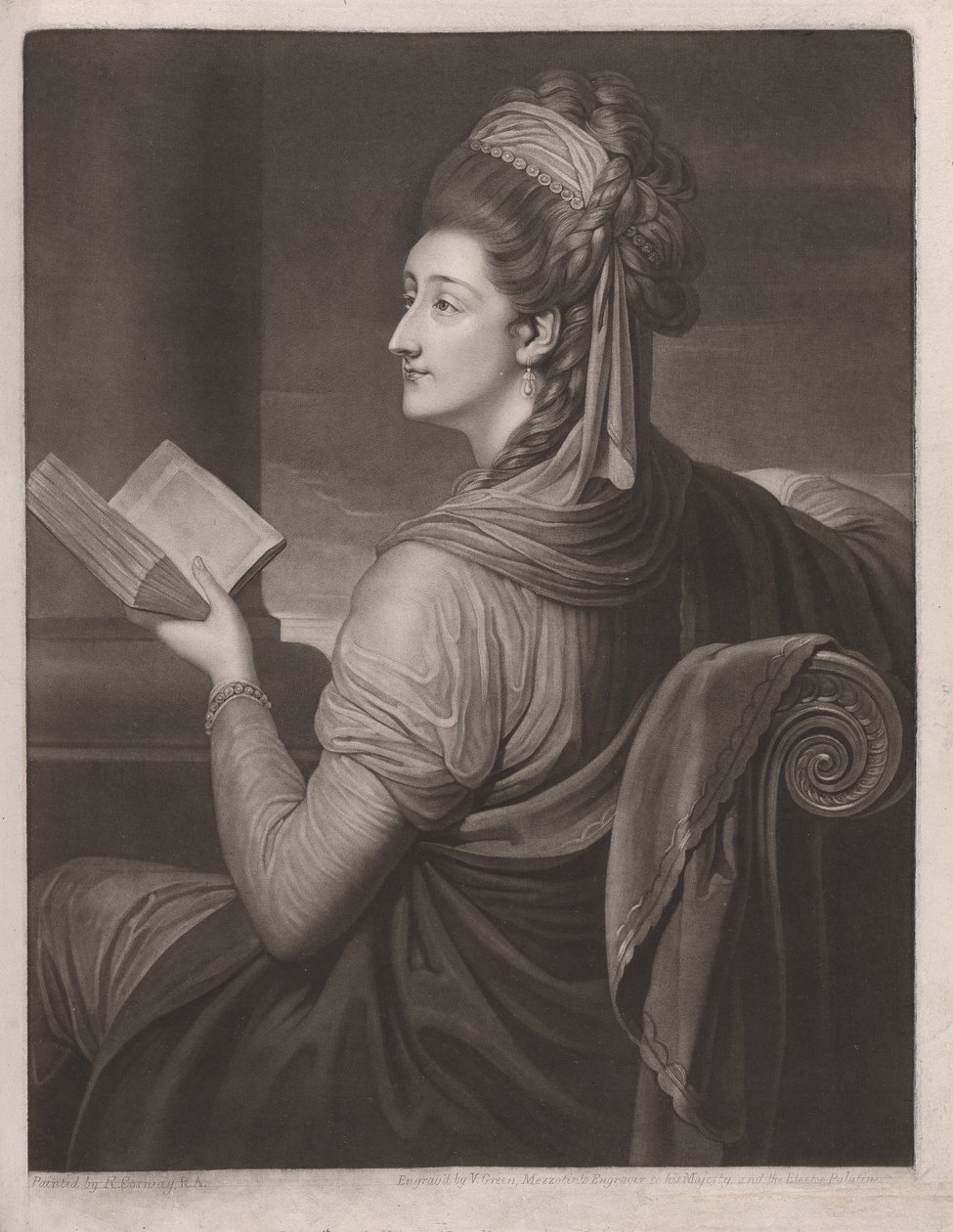 Lady Amelia Hume af Valentine Green