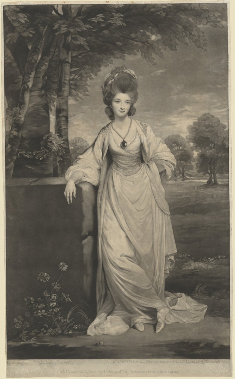 Lady Elizabeth Compton, 1781. af Valentine Green