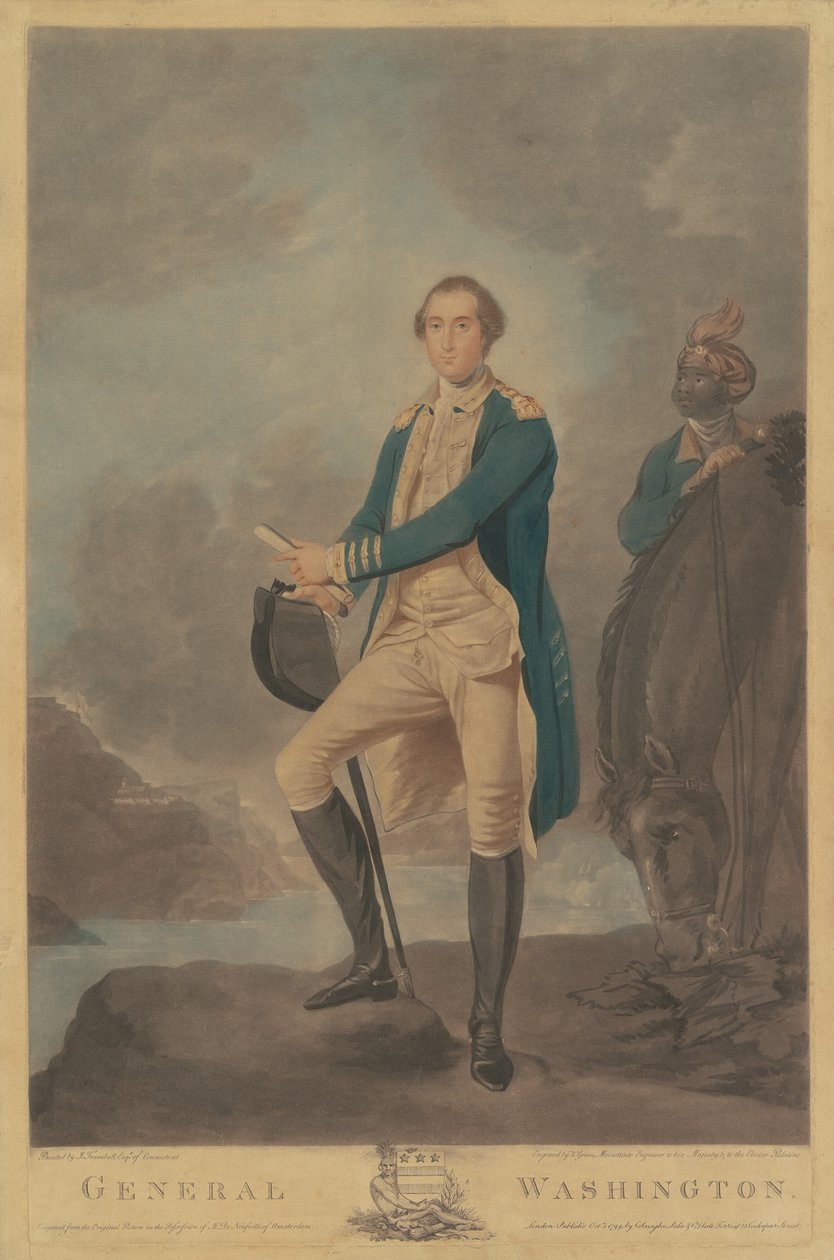 General Washington af Valentine Green after John Trumbull