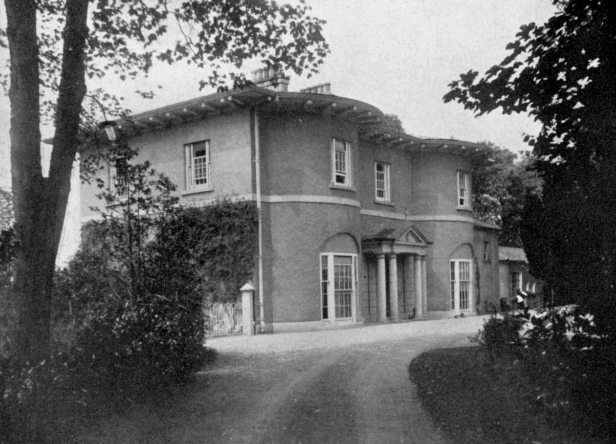 Braganza House, Bishops Palace, Carlow, Irland, 1924-1926. af Valentine and Sons Ltd