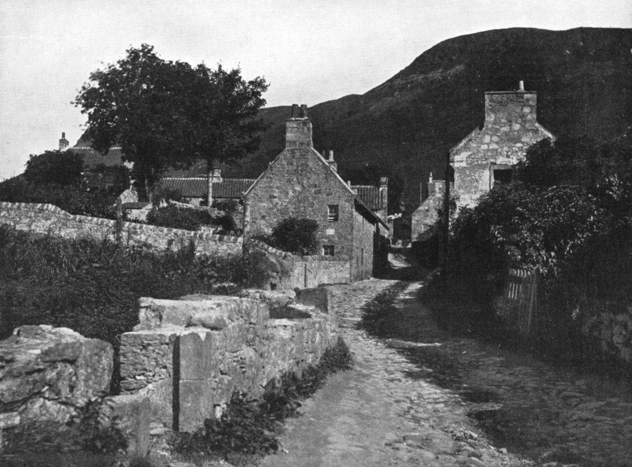 Michael Bruces hytte, Kinnesswood, Kinross, Skotland, 1924-1926. af Valentine and Sons Ltd