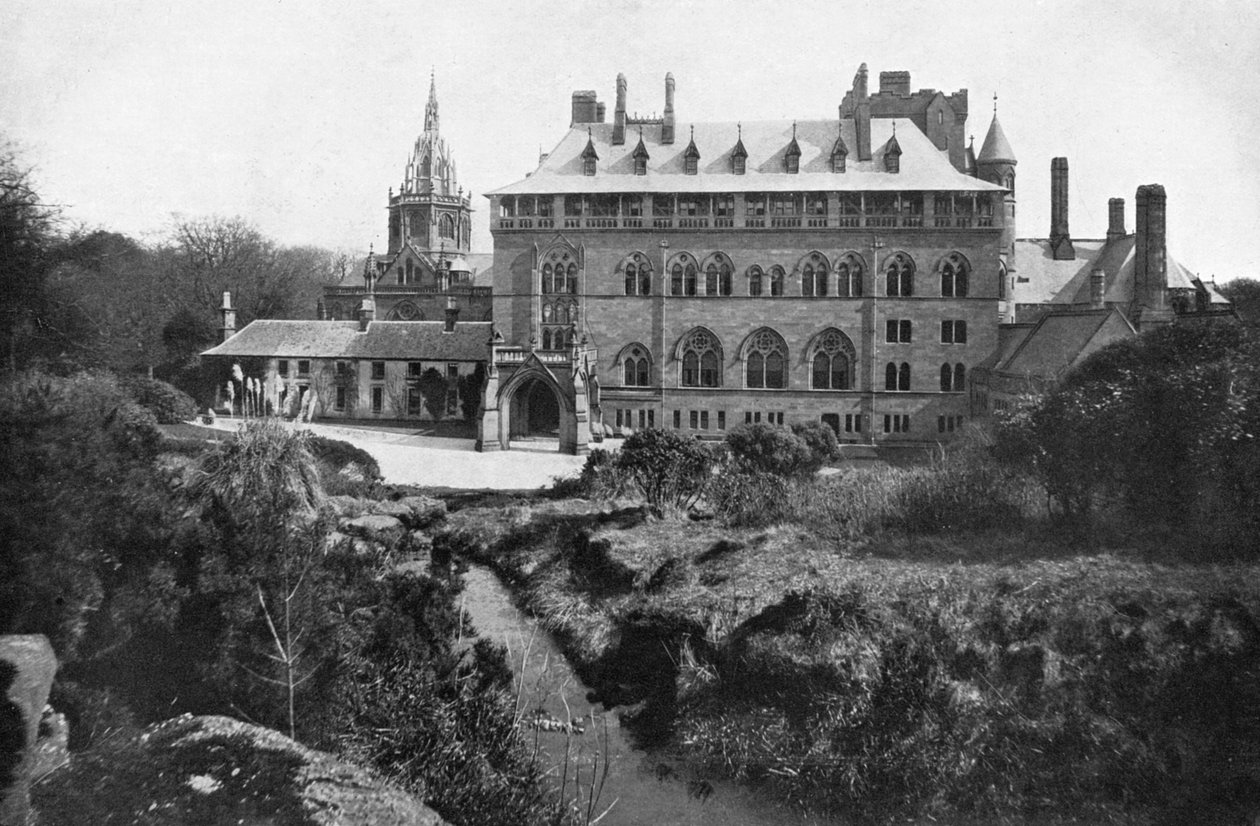 Mount Stuart House, Bute, Skotland, 1924-1926 af Valentine and Sons Ltd