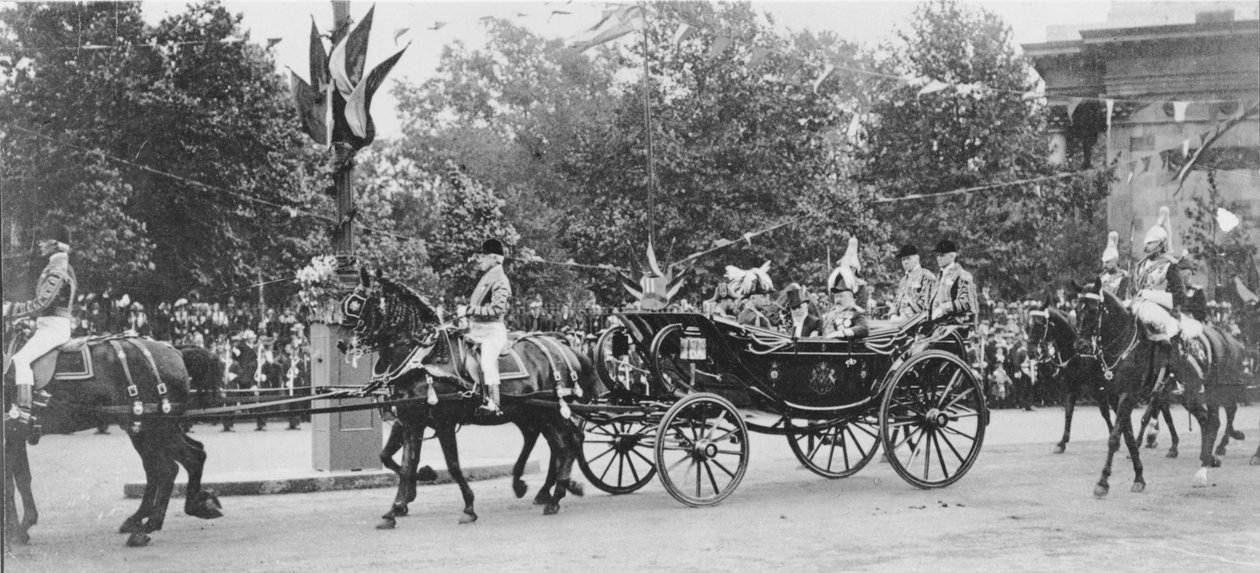 Émile Loubets ankomst til Paris, 6. juli 1903 af Valerian Gribayedoff