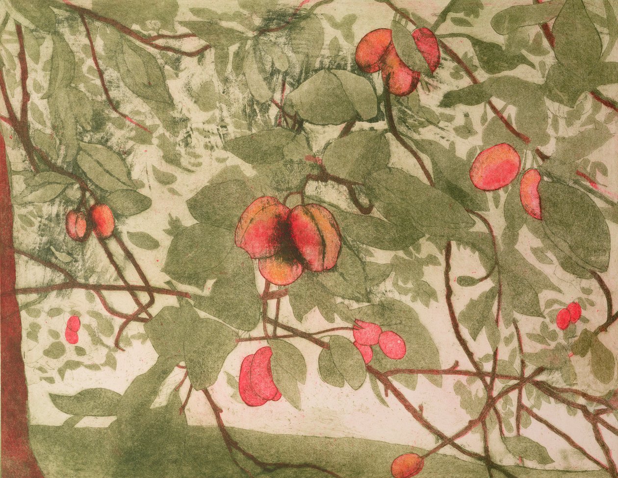 Blommer (tryk) af Valerie Daniel