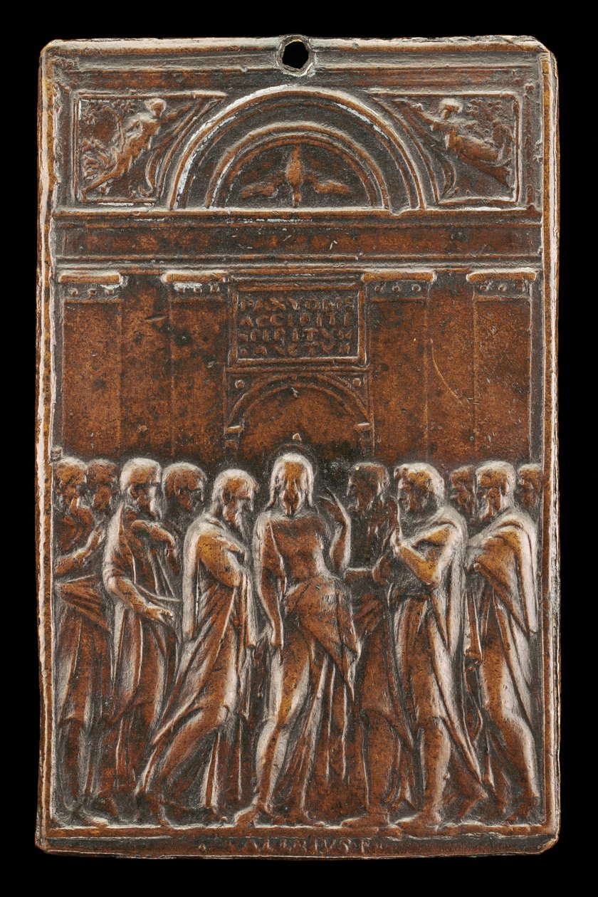 Kristus viser sig for apostlene. af Valerio Belli
