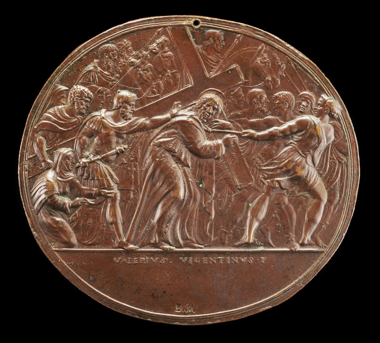 Kristus bærer korset, 1525 eller senere. af Valerio Belli