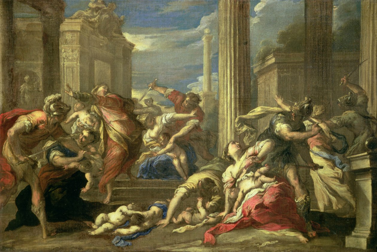 Massakren på de uskyldige af Valerio Castello