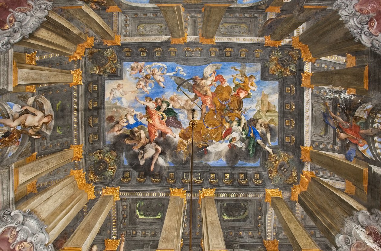 The Chariot of the Sun, loftet i Hall of the Time Carro af Valerio Castello