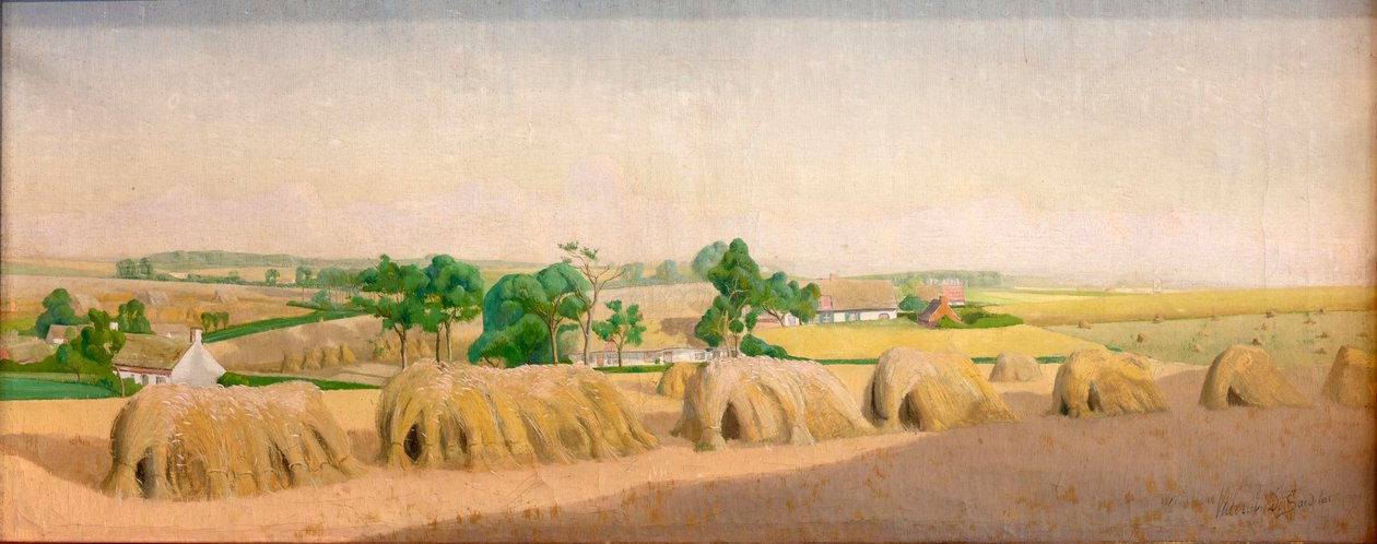Landskab ved Ingooigem af Valerius de Saedeleer