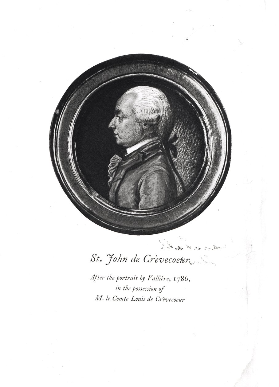 Michel-Guillaume-Jean de Crevecoeur (1735-1813) forsiden af hans 