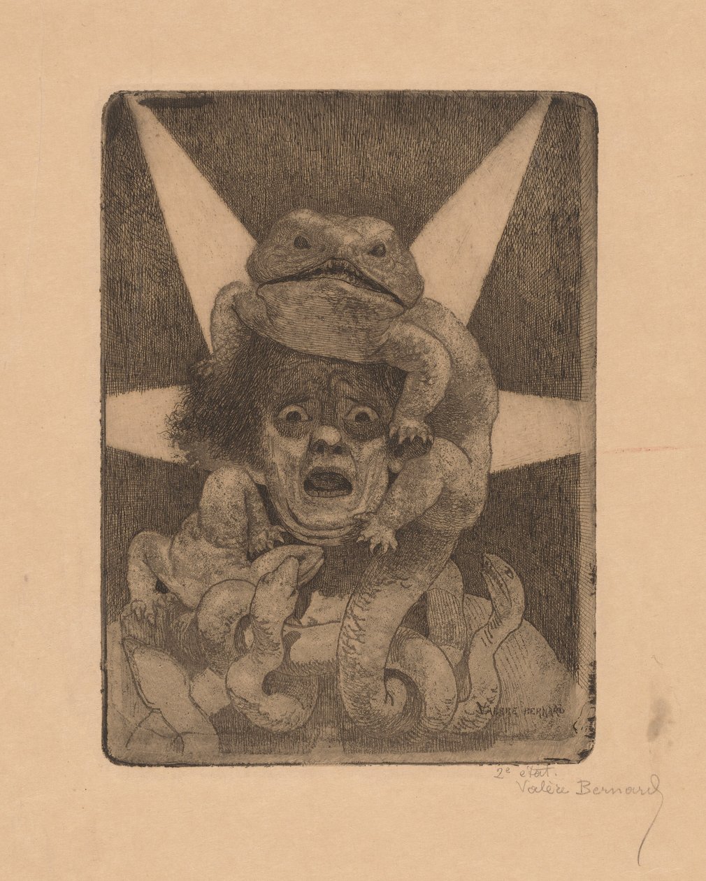 Cauchemar (Mareridt) af Valère Bernard