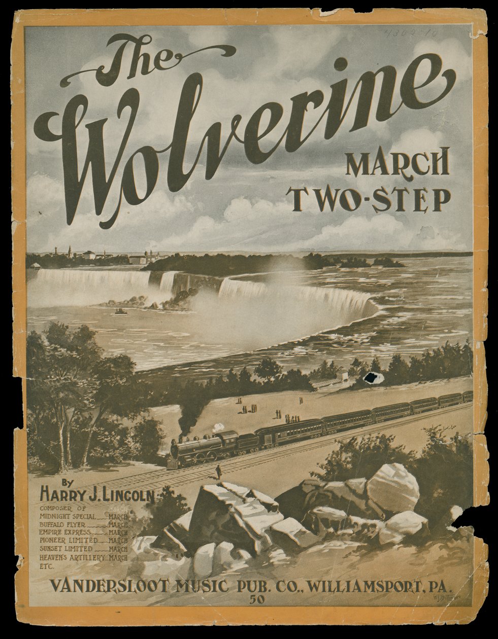 The Wolverine, ca. 1770-1959 (tryk) af Vandersloot Music Publishing Company