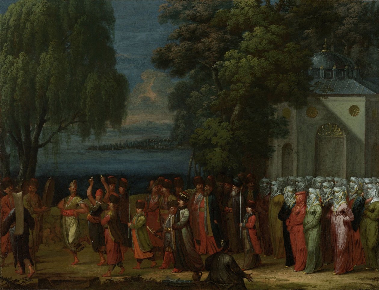 Armensk bryllup, ca 1720-1730 af Vanmour