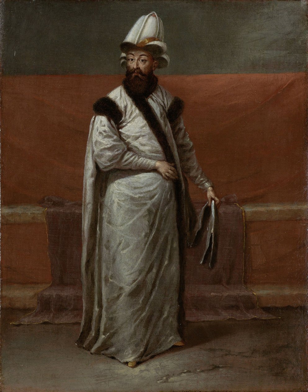 Nevsehirli Damat Ibrahim Pasha, Storvesir af Det Osmanniske Rige, ca 1728 af Vanmour
