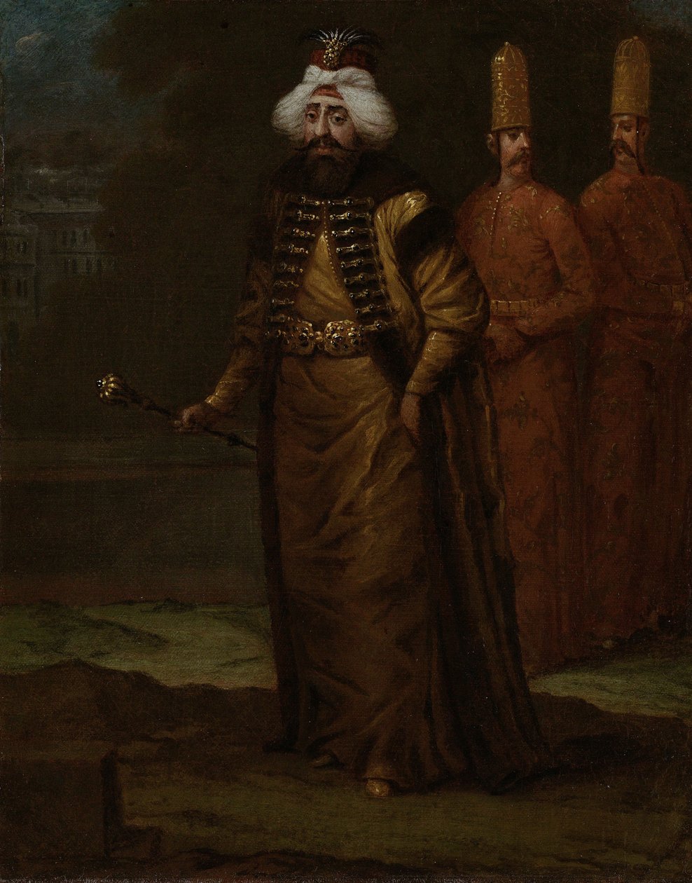 Sultan Ahmed III 1673-1736, ca. 1729 af Vanmour