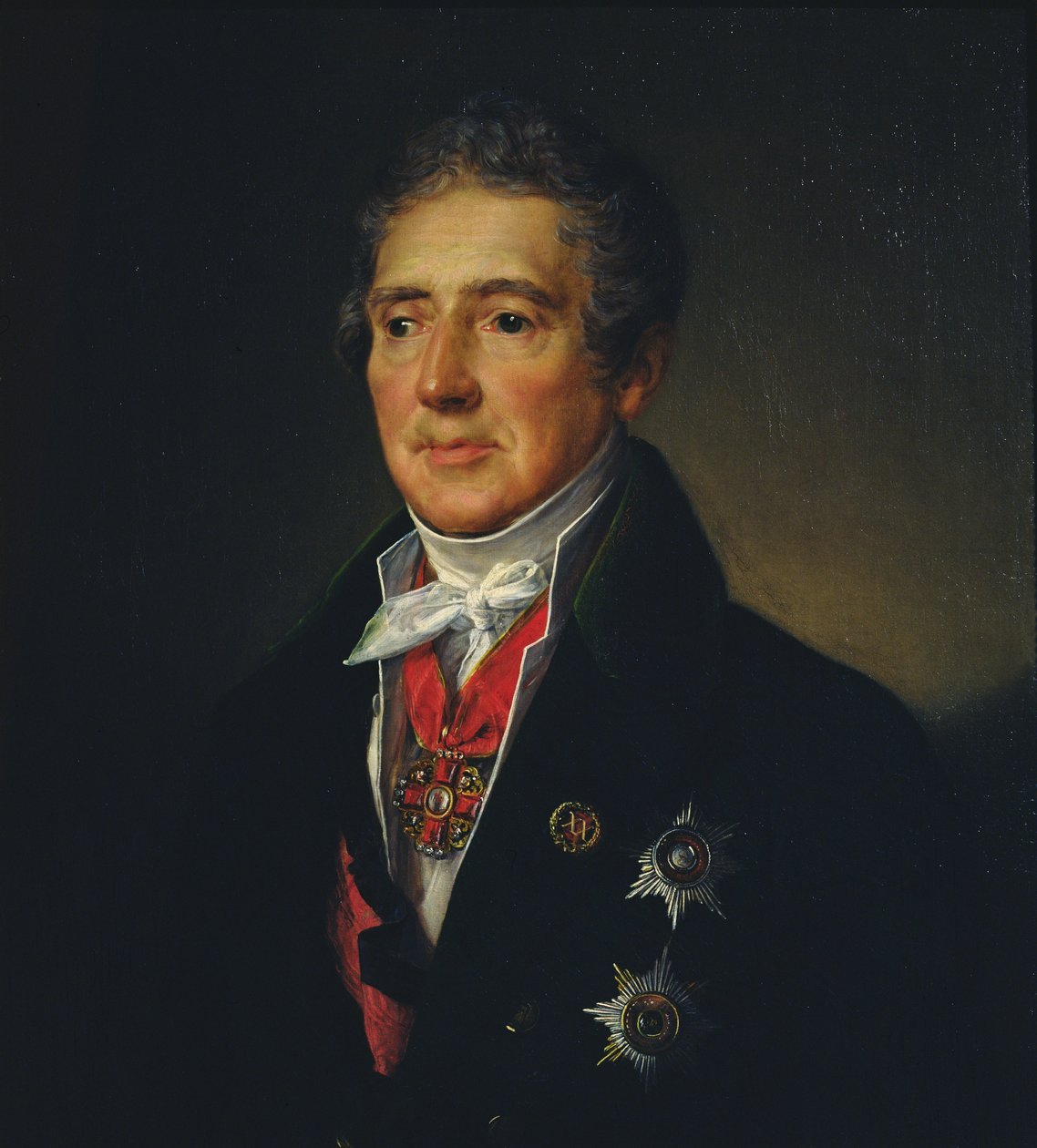 Portræt af Ivan Dmitriev, 1835 af Vasili Andreevich Tropinin