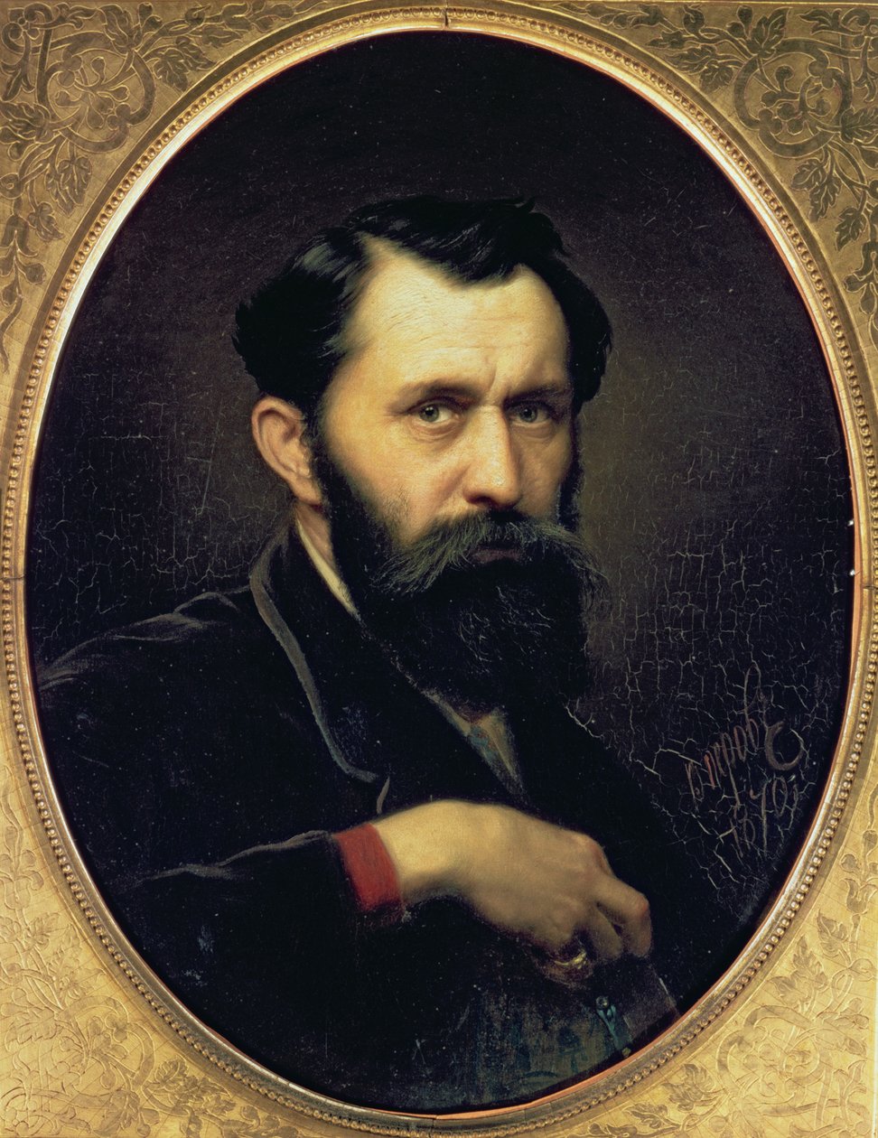 Selvportræt, 1870 af Vasili Grigorevich Perov