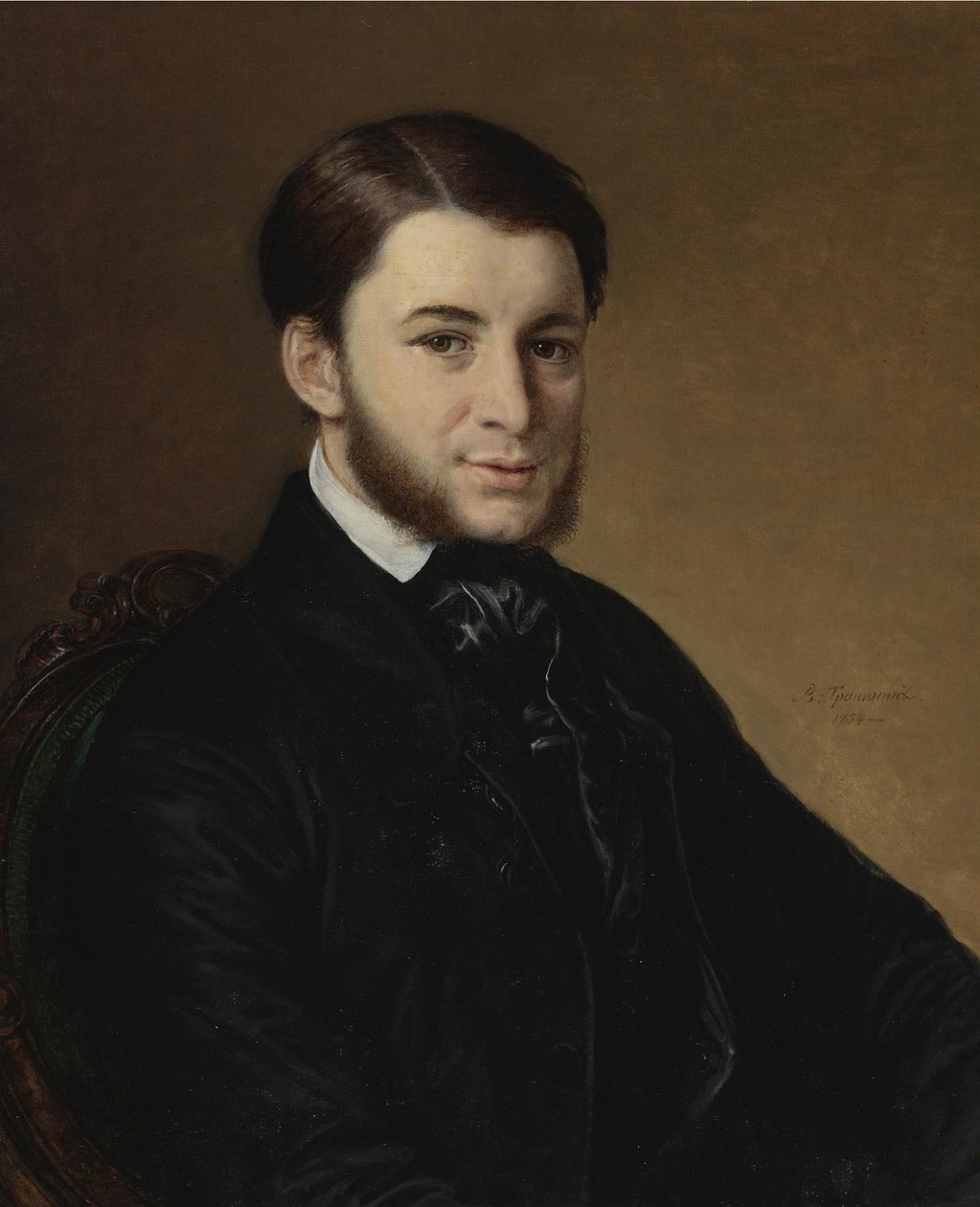 Portræt af Leonid Matveyevich Muromtsev 1825-1899 af Vasili Andreevich Tropinin