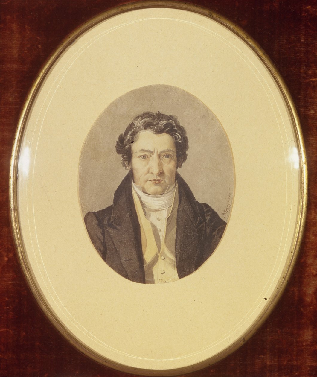 Portræt af skuespilleren Pavel Mochalov 1800-1848, 1841 af Vasili Andreevich Tropinin