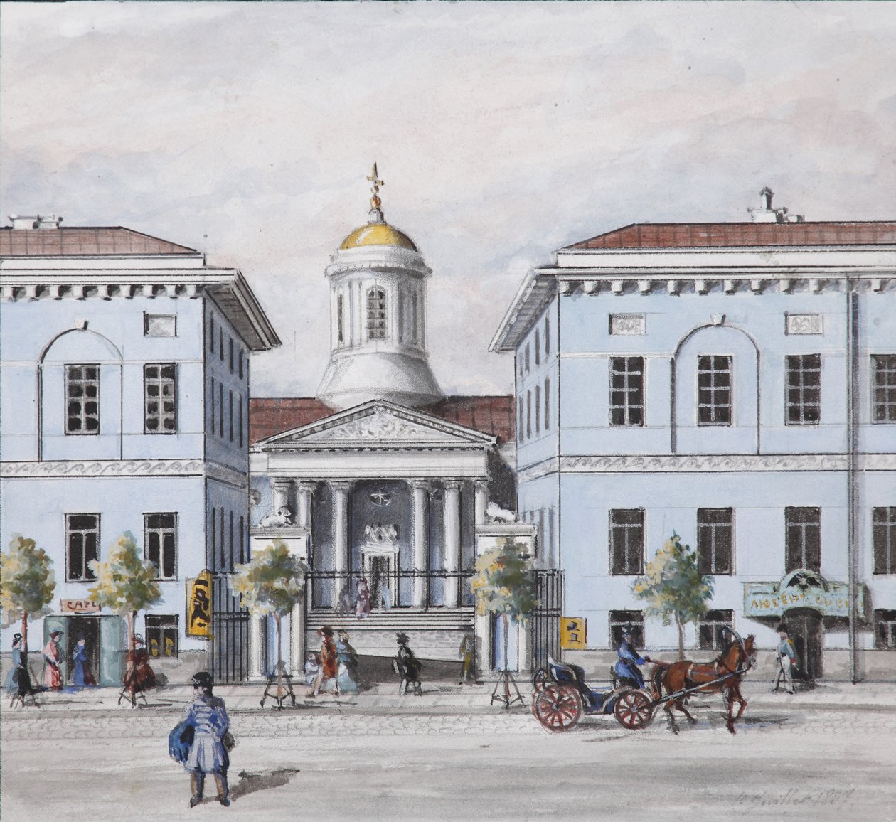 Nevsky Prospekt i Sankt Petersborg, 1830-1840