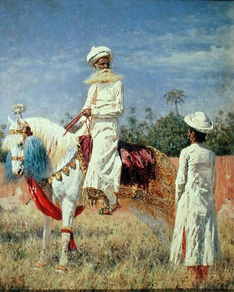 En rytter i Jaipur af Vasili Vasilievich Vereshchagin