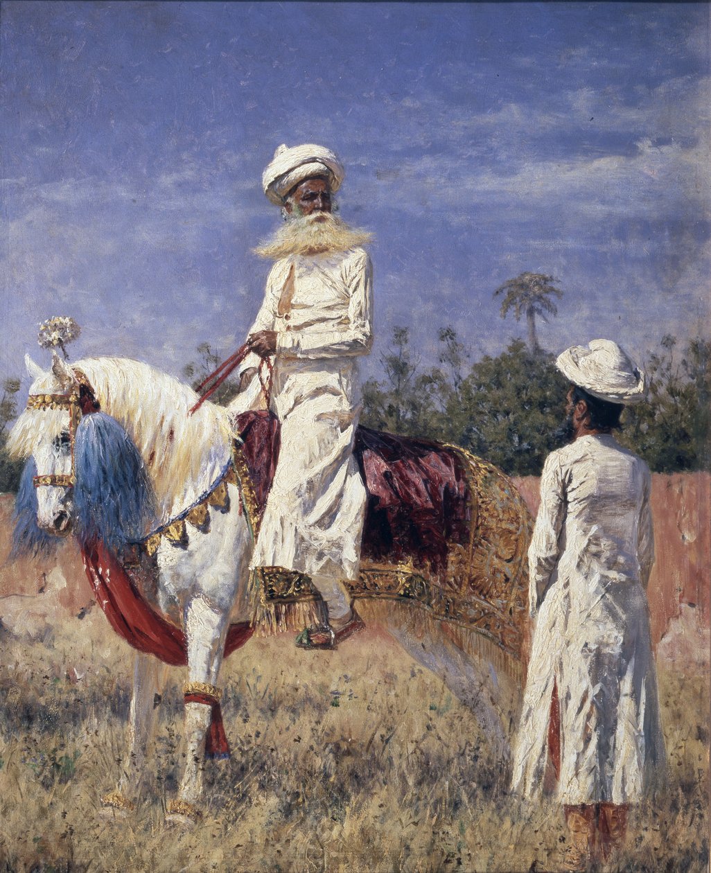 En rytter i Jaipur, 1881 af Vasili Vasilievich Vereshchagin