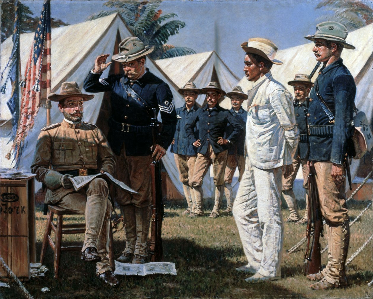 En spion, 1901 af Vasili Vasilievich Vereshchagin