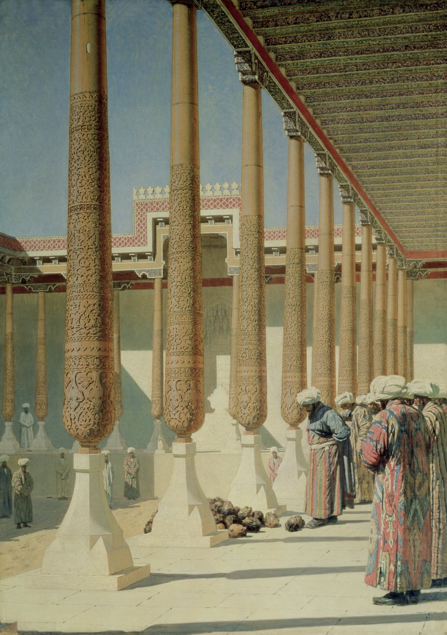 Udstilling af trofæer af Vasili Vasilievich Vereshchagin
