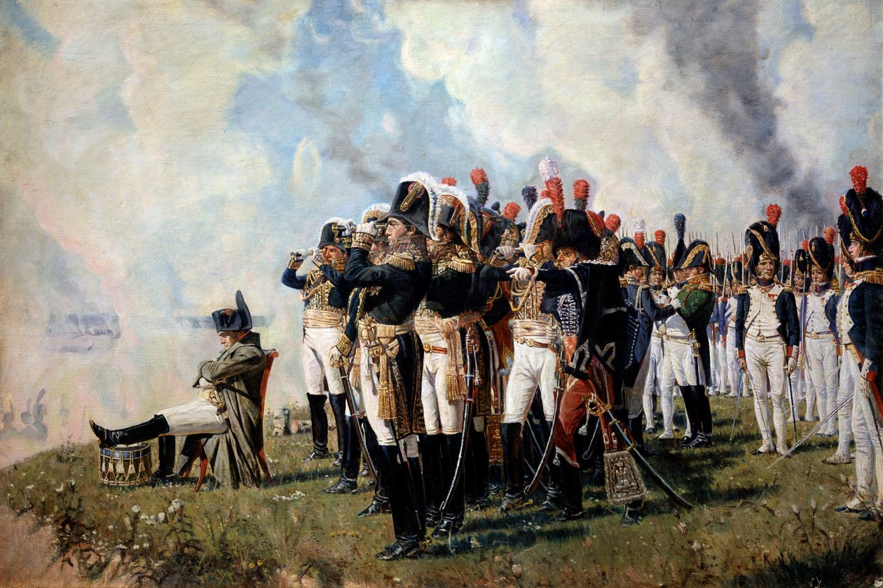 Napoleon Bonaparte på Borodino-højderne, 1897 af Vasili Vasilievich Vereshchagin