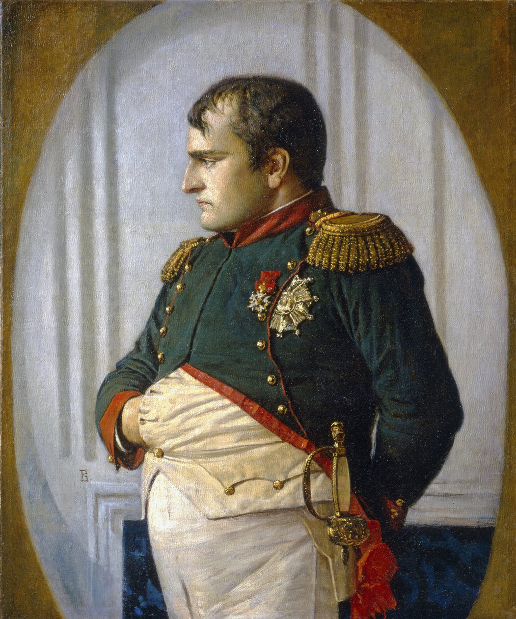 Napoleon i Petrovsky-paladset af Vasili Vasilievich Vereshchagin