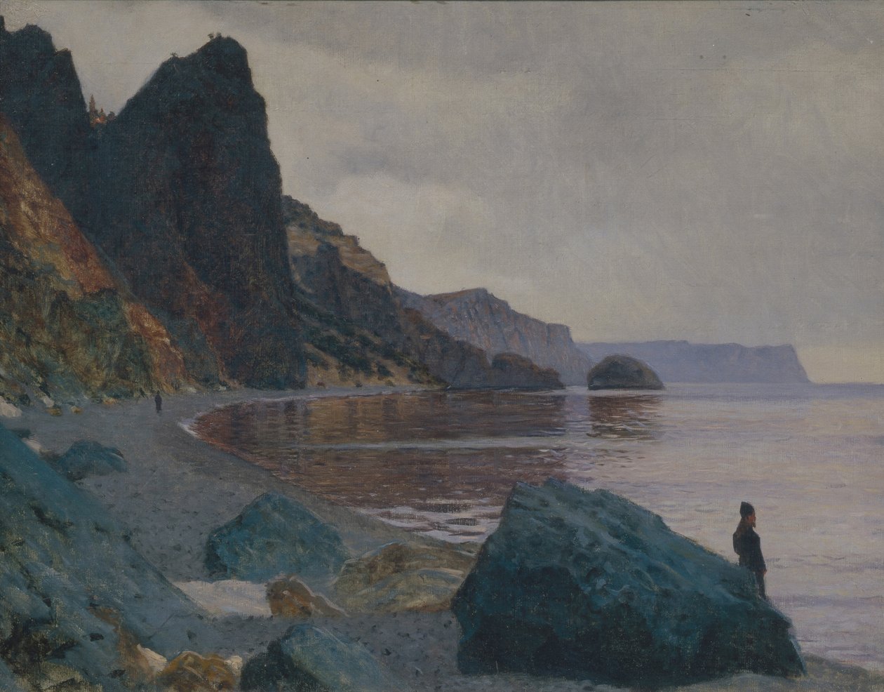 I nærheden af St. George-klosteret. Krim af Vasili Vasilievich Vereshchagin