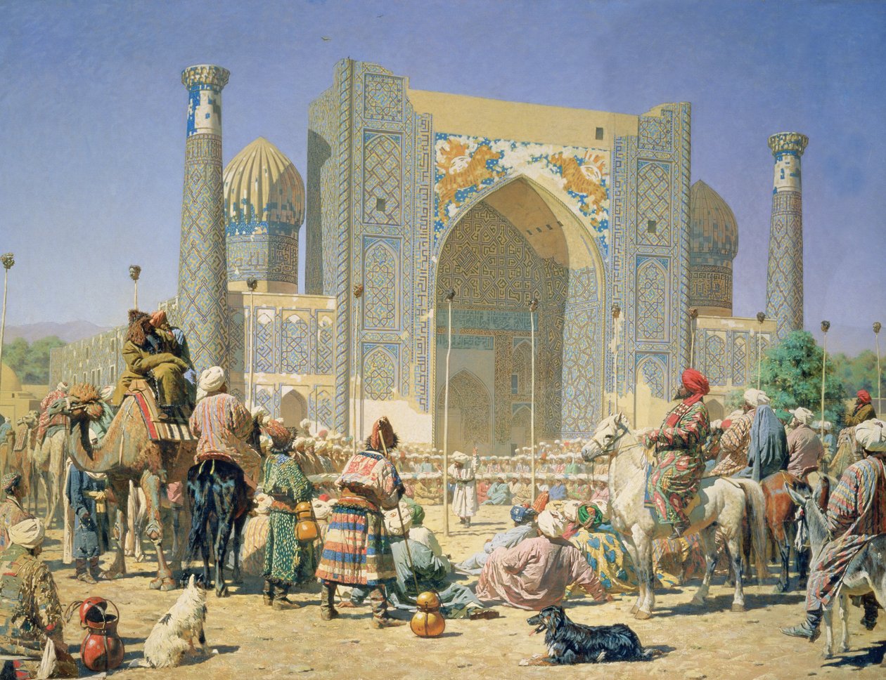 De er triumferende af Vasili Vasilievich Vereshchagin