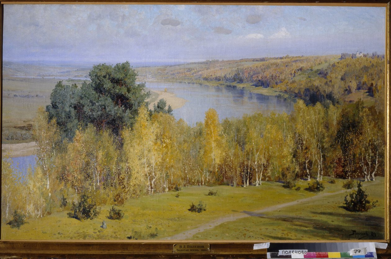 Gyldent efterår, 1893 af Vasilij Dmitrievich Polenov