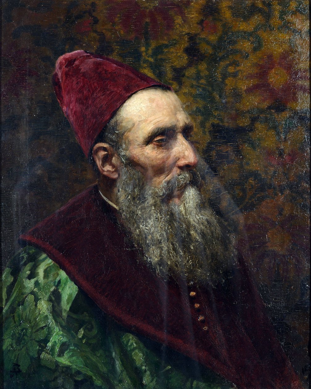 Portræt af en venetiansk doge par Polenov, Vasily Dmitrievich (1844-1927) af Vasilij Dmitrievich Polenov