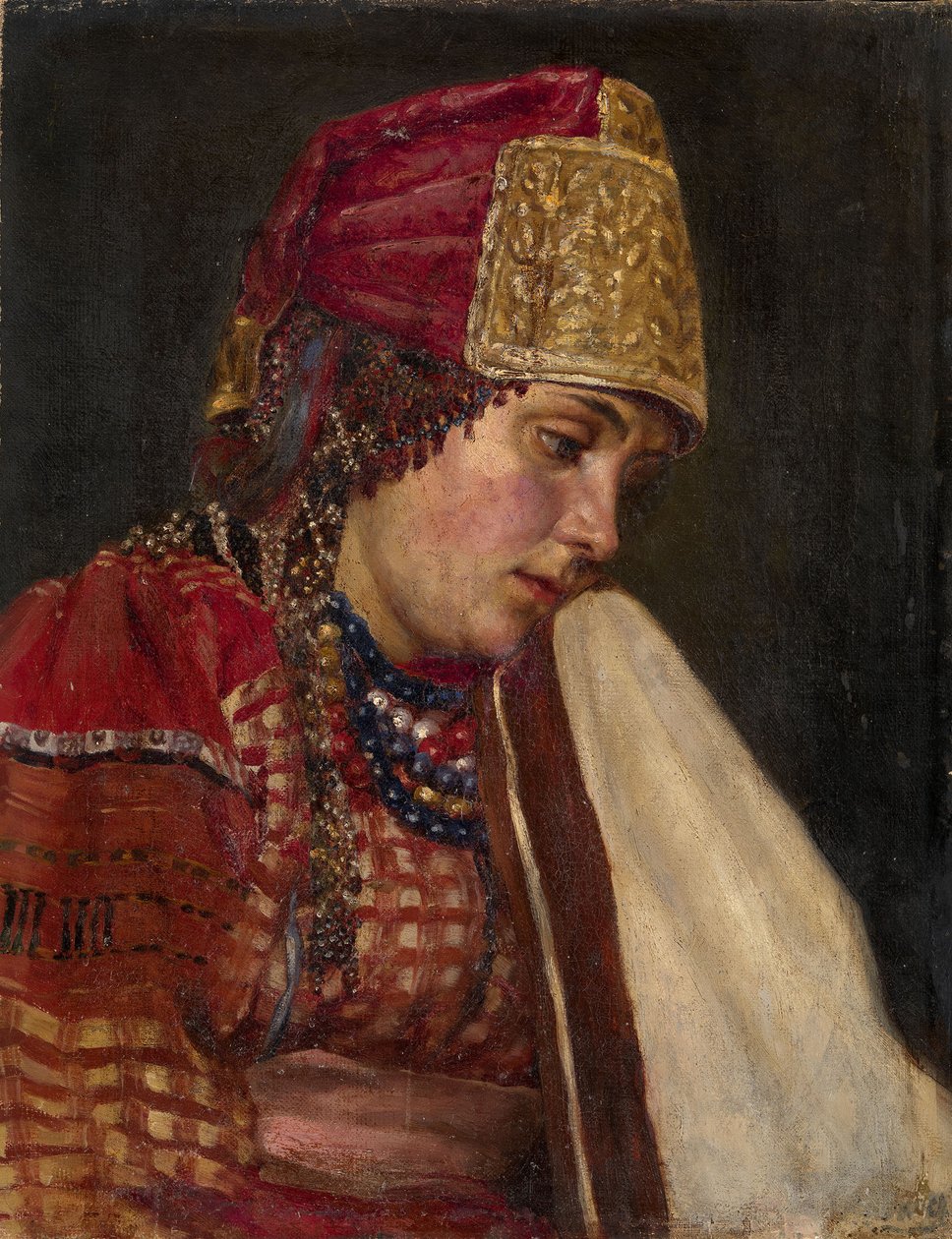 Boyars kone af Vasilij Ivanovic Surikov