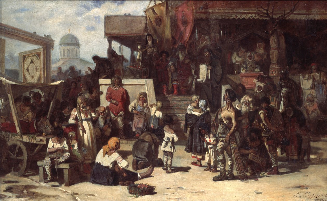 Storprinsens dom, 1874 af Vasilij Ivanovic Surikov