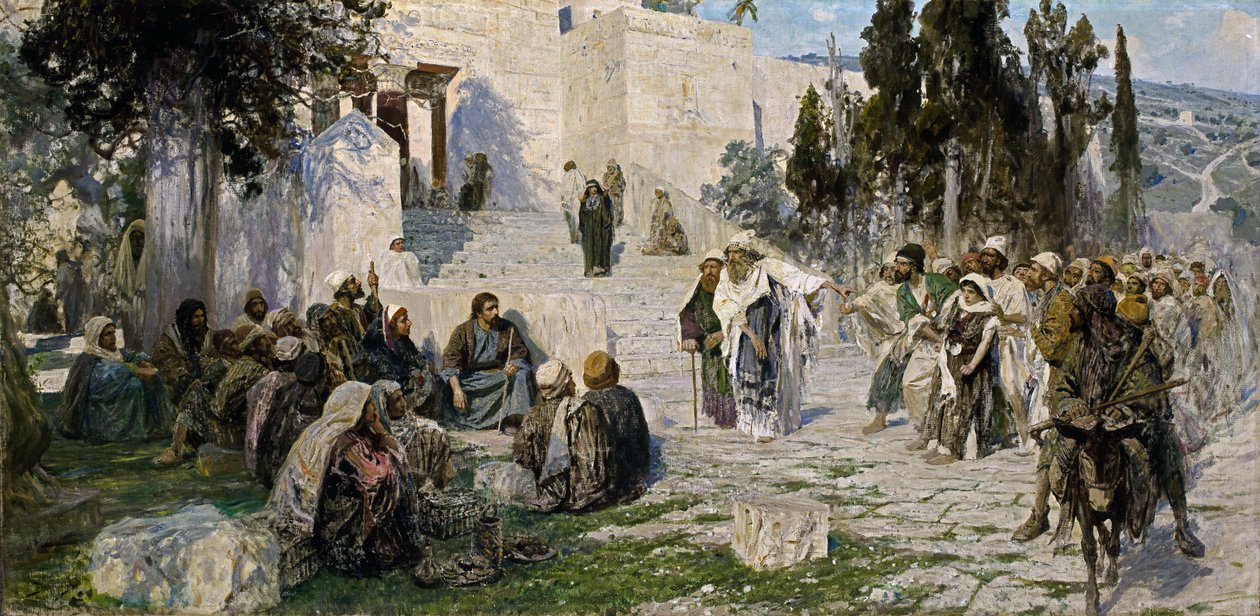 Den, der er uden synd... af Vasily Polenov