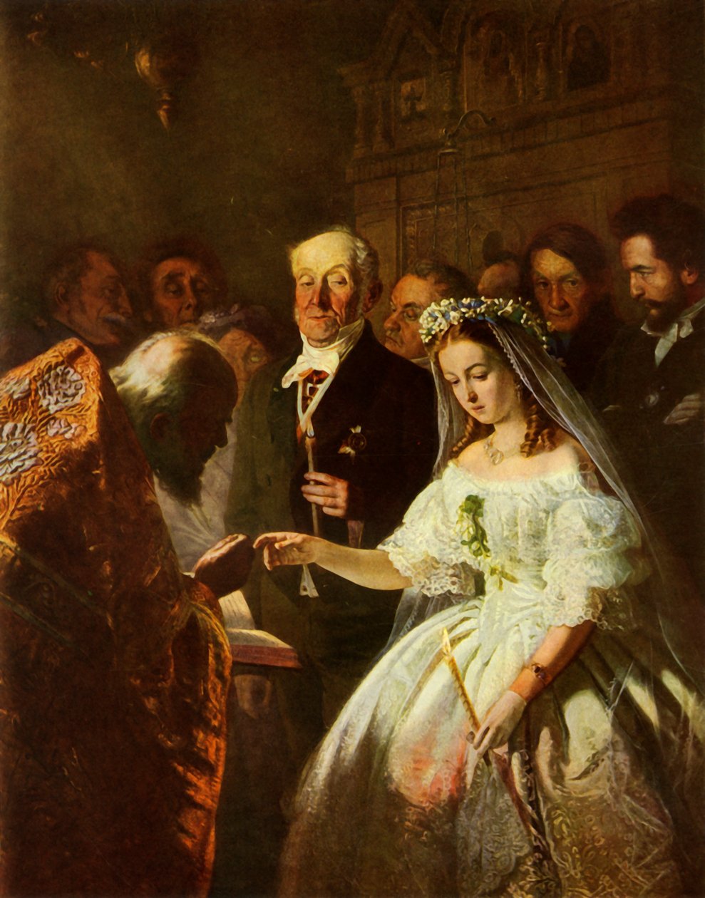 Det ulige ægteskab, 1862, 1965. af Vasily Pukirev