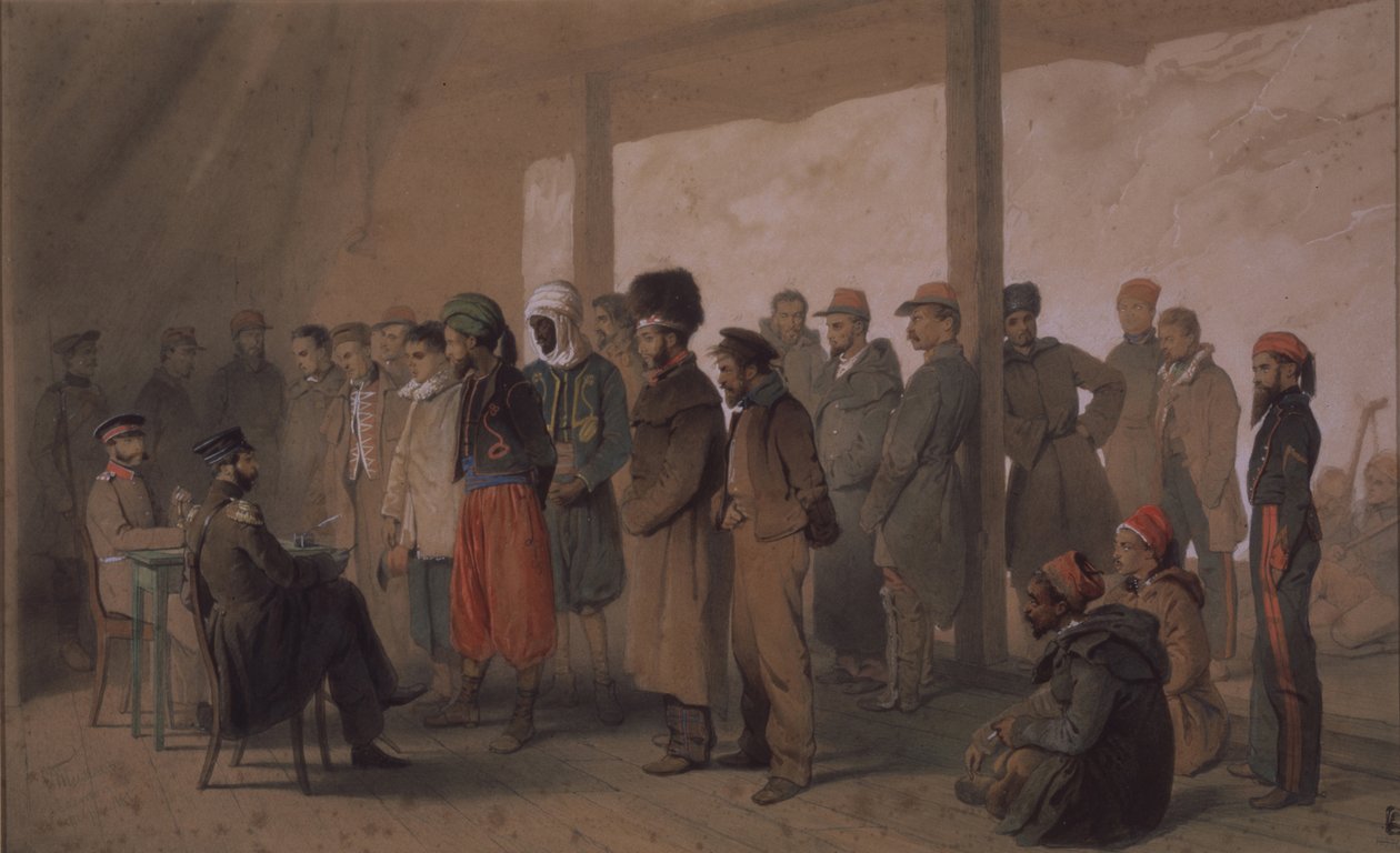 Forhøret, 1855 af Georg Wilhelm Timm