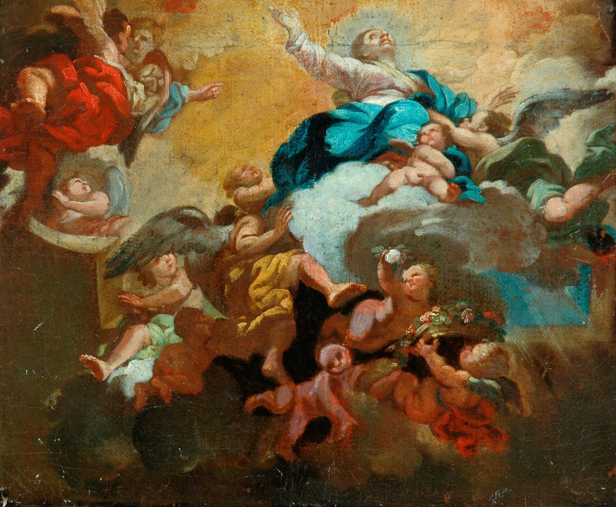 Jomfruens himmelfart, 1650–99 af Venetian School